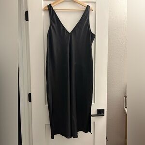 Target black slip dress